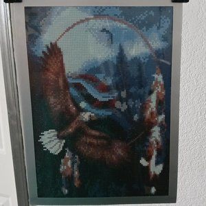 Diamond painting American eagle